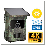 Уличная 4K фотоловушка «Филин HC-600A» с солнечной панелью